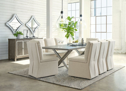 Krystanza - Dining Room Set 8 + Piece Dining Room Sets by Millennium® by Ashley - Walls Furniture & Mattress