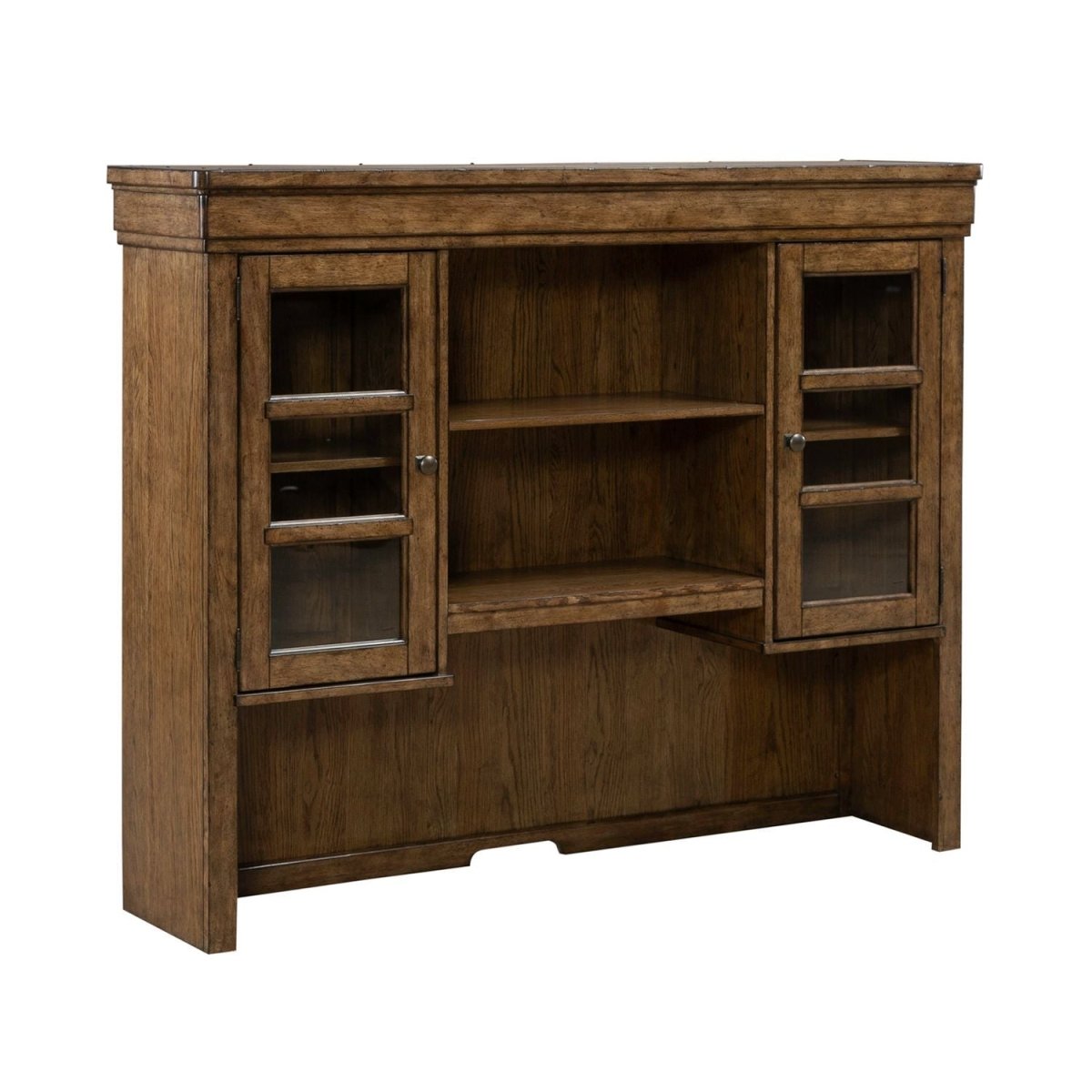 Carolina Park - Credenza Hutch - Brown Hutches by Liberty Furniture - Walls Furniture & Mattress