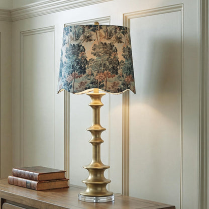 Jaystower - Poly Table Lamp - Antique Gold Color Table Lamps by Signature Design by Ashley® - Walls Furniture & Mattress