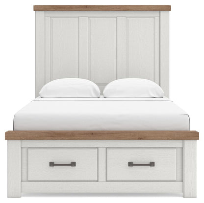 Savonport - Panel Storage Bed Storage Beds by Signature Design by Ashley® - Walls Furniture & Mattress