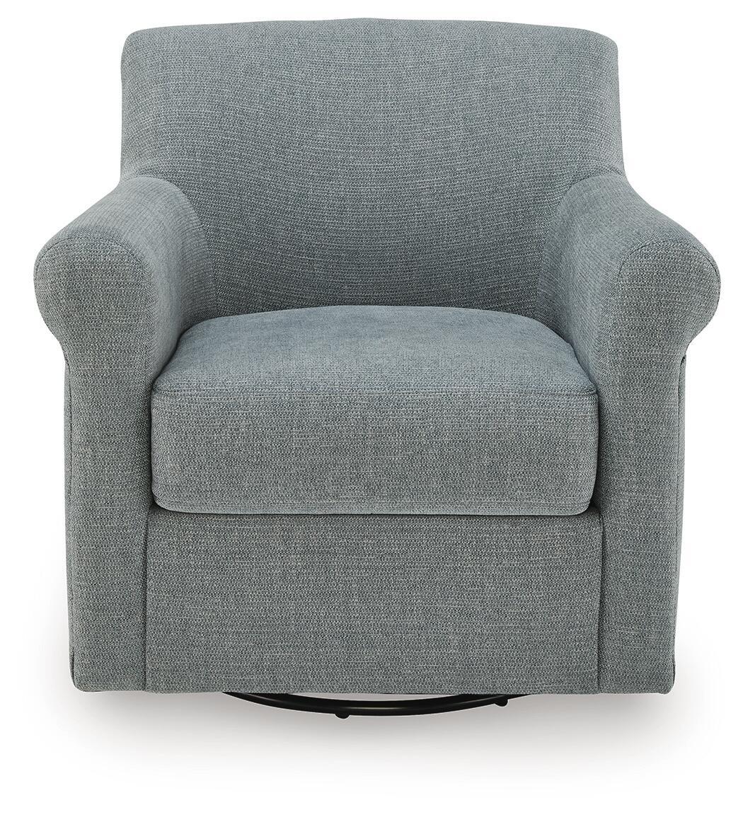 Horlando - Swivel Accent Chair - Oxford Swivel Chairs by Signature Design by Ashley® - Walls Furniture & Mattress