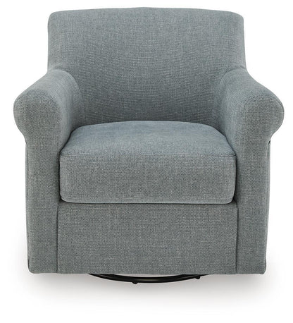 Horlando - Swivel Accent Chair - Oxford Swivel Chairs by Signature Design by Ashley® - Walls Furniture & Mattress