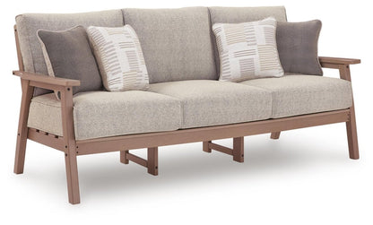 Grover Beach - Sofa With Cushion - Driftwood Sofas by Signature Design by Ashley® - Walls Furniture & Mattress