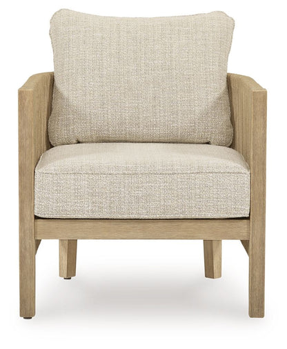 Spooners Cove - Lounge Chair With Cushion (Set of 2) - Beige Chair Sets by Signature Design by Ashley® - Walls Furniture & Mattress