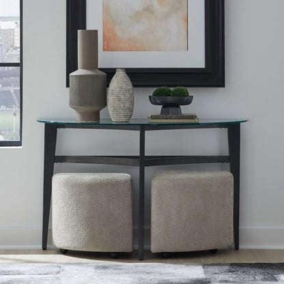 Capri - 3 Piece Table Set - Brown 3 Piece Living Room Sets by Liberty Furniture - Walls Furniture & Mattress