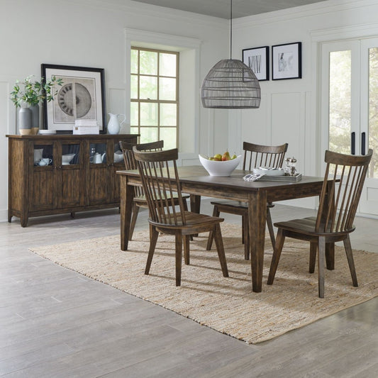 Midland Falls - Rectangular Table Set 5 Piece Dining Room Sets by Liberty Furniture - Walls Furniture & Mattress