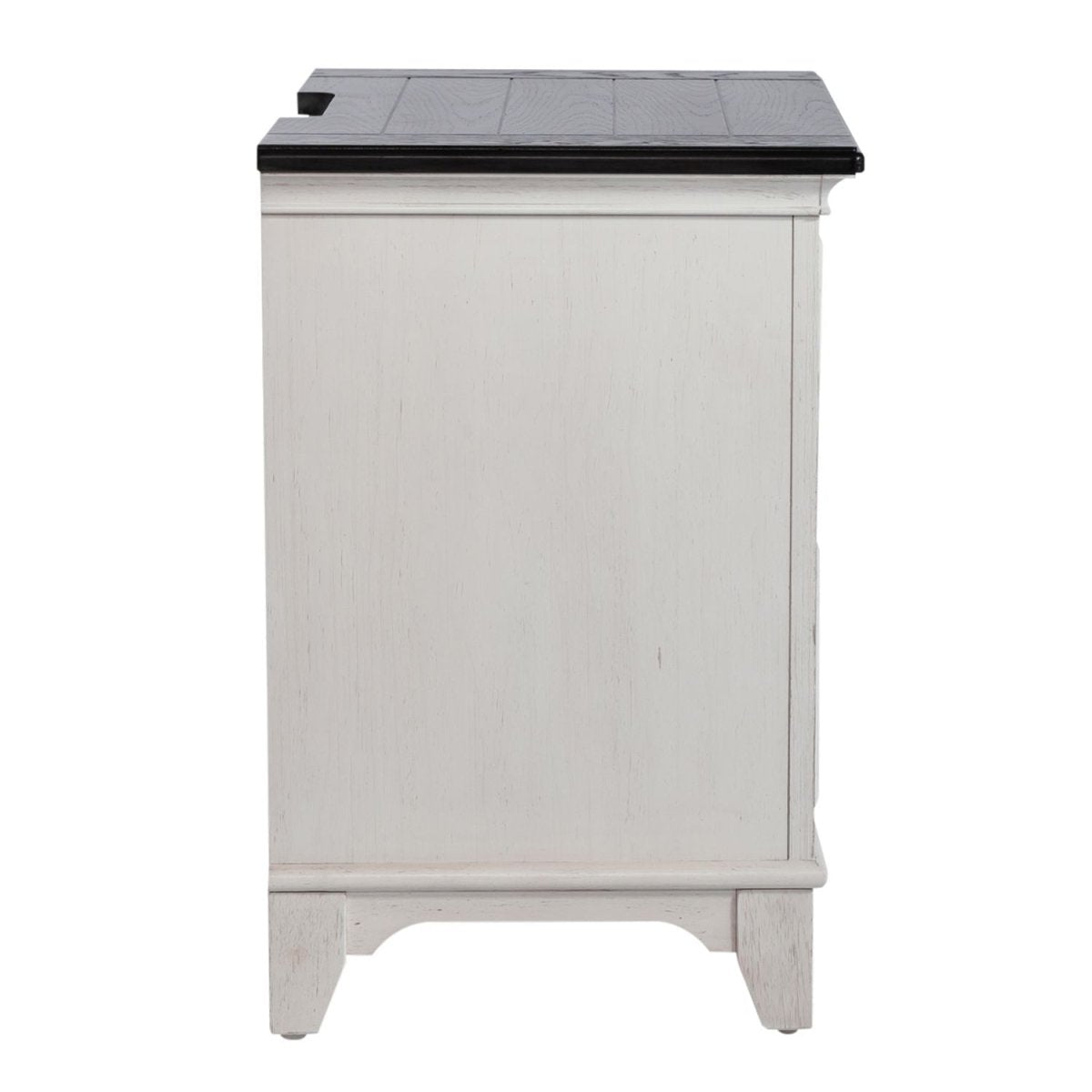 Allyson Park - 2 Drawer Nightstand With Charging Station - White Nightstands w/ Charging Stations by Liberty Furniture - Walls Furniture & Mattress