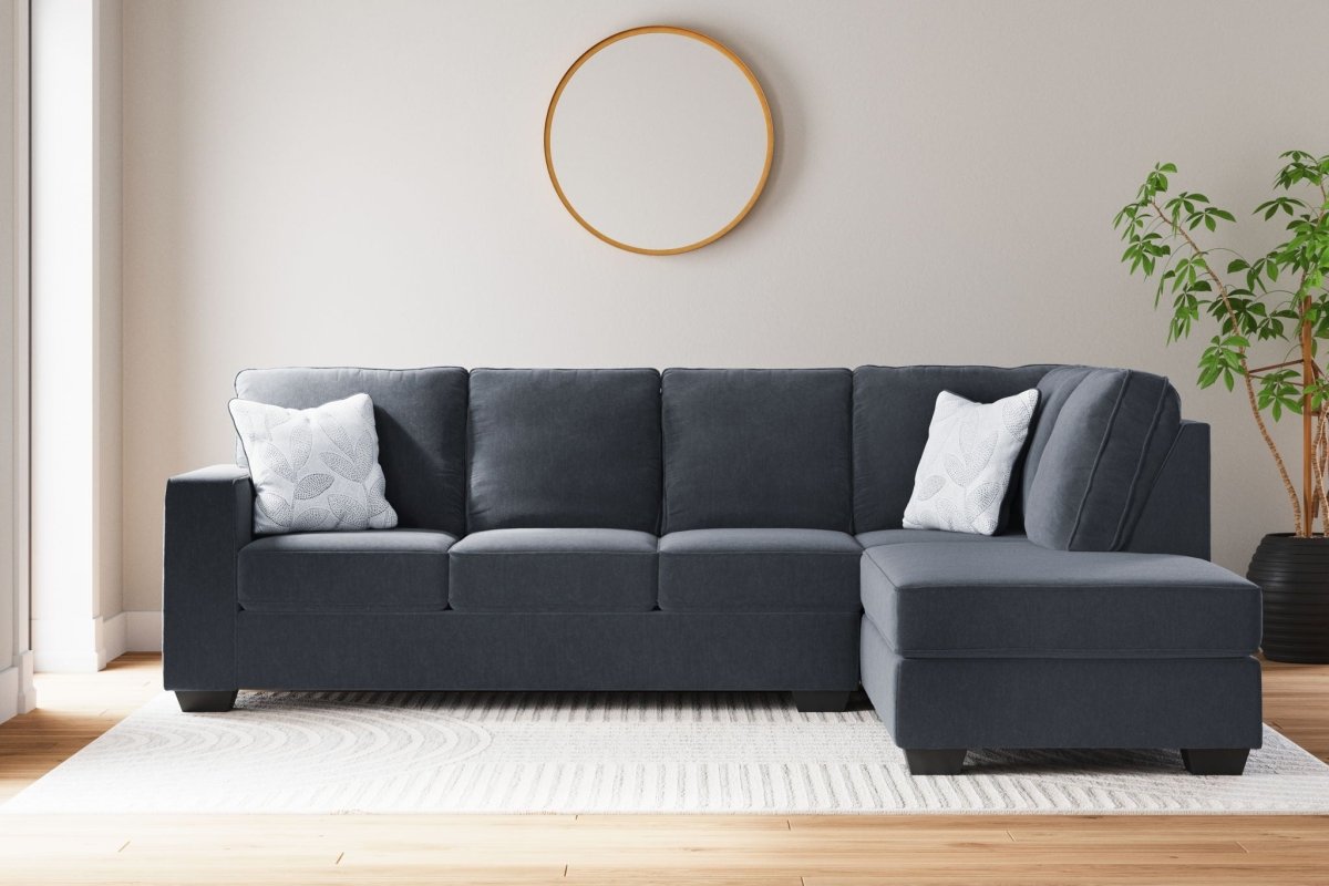 Altari - Sectional With Chaise Stationary Sectionals by Signature Design by Ashley® - Walls Furniture & Mattress