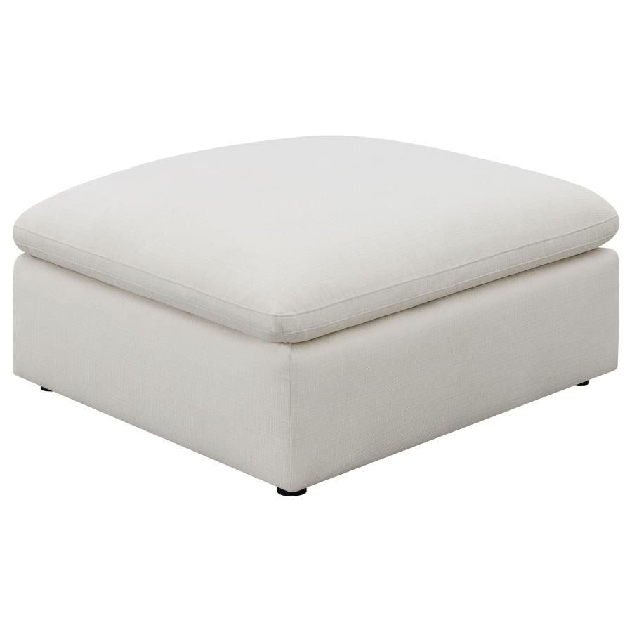 Hobson - Square Upholstered Ottoman Upholstered Ottomans by CoasterElevations - Walls Furniture & Mattress