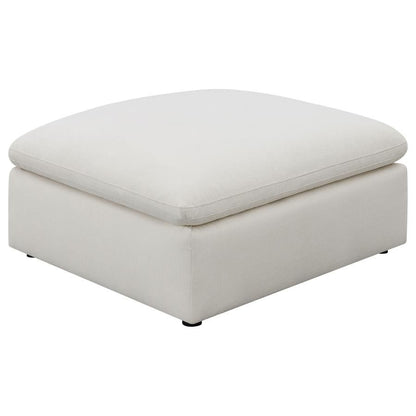 Hobson - Square Upholstered Ottoman Upholstered Ottomans by CoasterElevations - Walls Furniture & Mattress