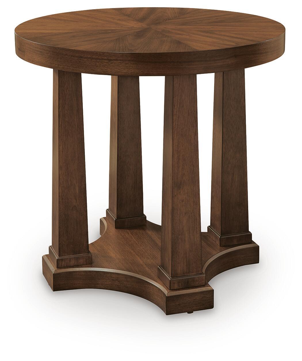 Rustic Plains - Round Table End Tables by Signature Design by Ashley® - Walls Furniture & Mattress