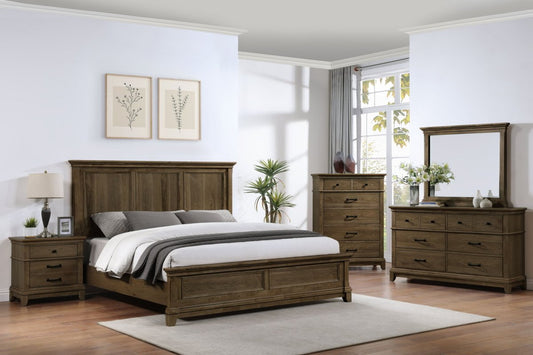 Sunstone - Mirror - Walnut Mirrors by New Classic - Walls Furniture & Mattress