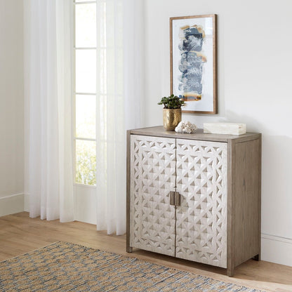 Chatfield - Accent Console - White Console Tables by Liberty Furniture - Walls Furniture & Mattress