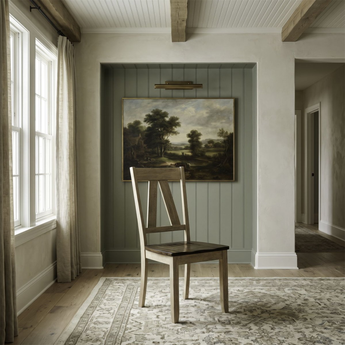 Lindsey Farm - Splat Back Side Chair - Natural & Brown Side Chairs by Liberty Furniture - Walls Furniture & Mattress