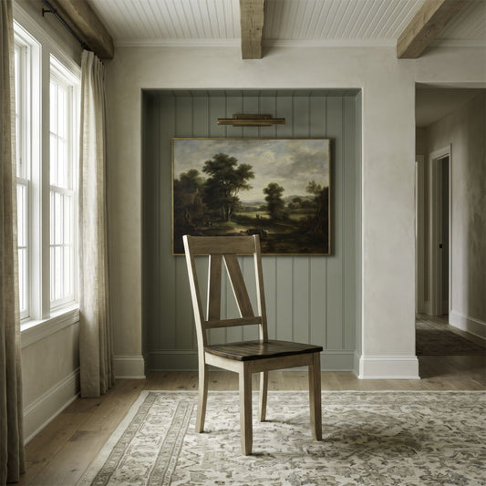 Lindsey Farm - Splat Back Side Chair - Natural & Brown Side Chairs by Liberty Furniture - Walls Furniture & Mattress