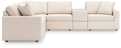 Modmax - Sectional - Oyster Stationary Sectionals by Signature Design by Ashley® - Walls Furniture & Mattress