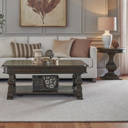 Provence Park - Optional 3 Piece Set - Brown Table Sets by Liberty Furniture - Walls Furniture & Mattress
