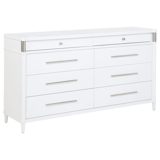 Gracemont - 8 - Drawer Bedroom Dresser Cabinet Dressers by Coaster Fine Furniture - Walls Furniture & Mattress