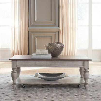 Ocean Isle - 3 Piece Table Set - White Table Sets by Liberty Furniture - Walls Furniture & Mattress