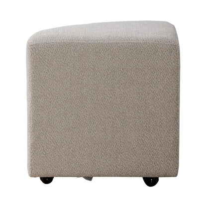 Capri - Upholstered Ottomans (Set of 2) - Brown