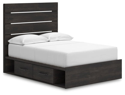 Hollivern - Panel Bed With Storage Storage Beds by Signature Design by Ashley® - Walls Furniture & Mattress