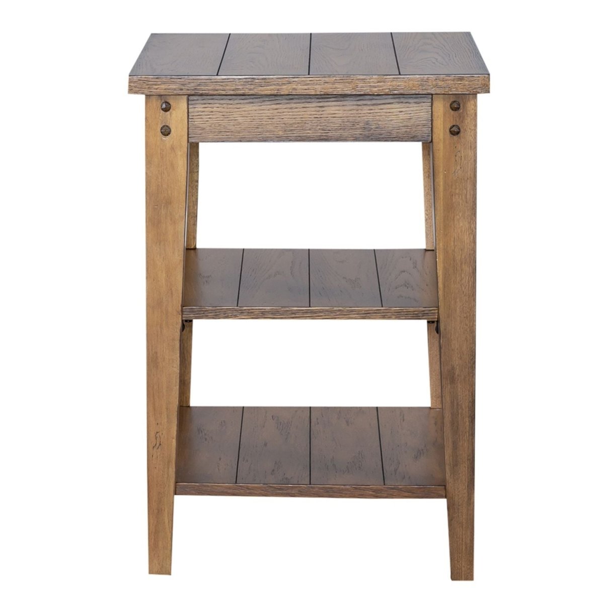 Lake House - Tiered Table Chair Side Tables by Liberty Furniture - Walls Furniture & Mattress