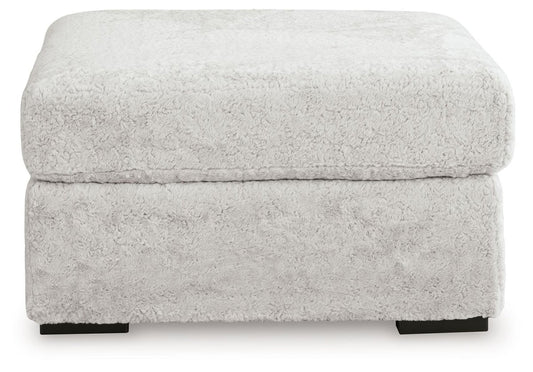 Cuddle Plush - 3 Pc. - 3-Piece Sectional, Chair And Ottoman - Arctic 3 Piece Living Room Sets by Signature Design by Ashley® - Walls Furniture & Mattress