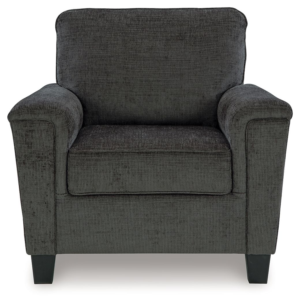 Erinslane - Living Room Set Stationary Chair & Ottoman by Benchcraft® - Walls Furniture & Mattress