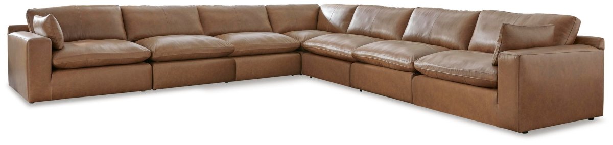 Emilia - Sectional Stationary Sectionals by Signature Design by Ashley® - Walls Furniture & Mattress