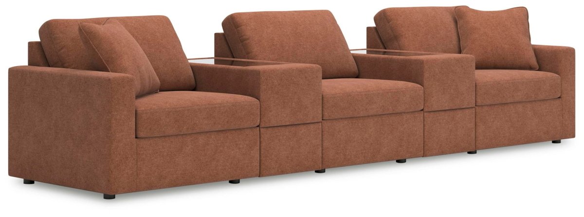 Modmax - Sectional - Spice Stationary Sectionals by Signature Design by Ashley® - Walls Furniture & Mattress