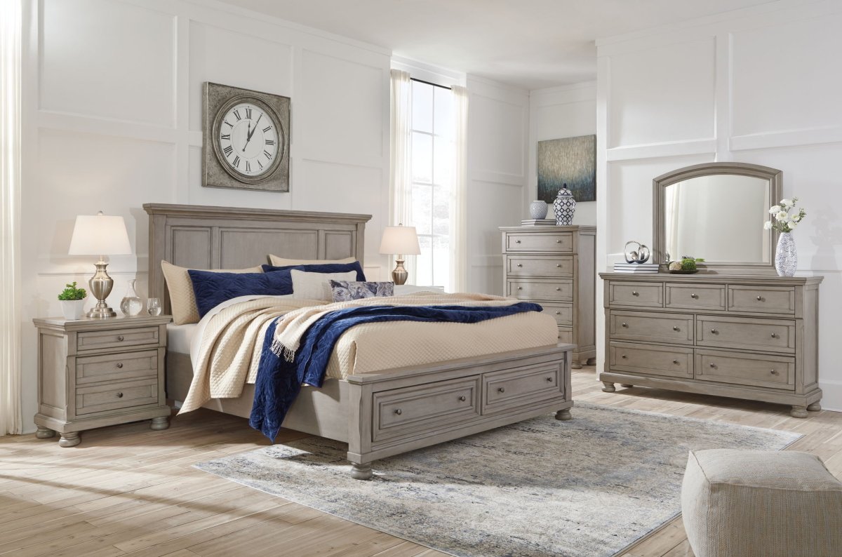 Lettner - Panel Storage Bedroom Set 6 Piece Bedroom Sets by Signature Design by Ashley® - Walls Furniture & Mattress