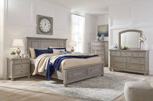Lettner - Panel Storage Bedroom Set 6 Piece Bedroom Sets by Signature Design by Ashley® - Walls Furniture & Mattress