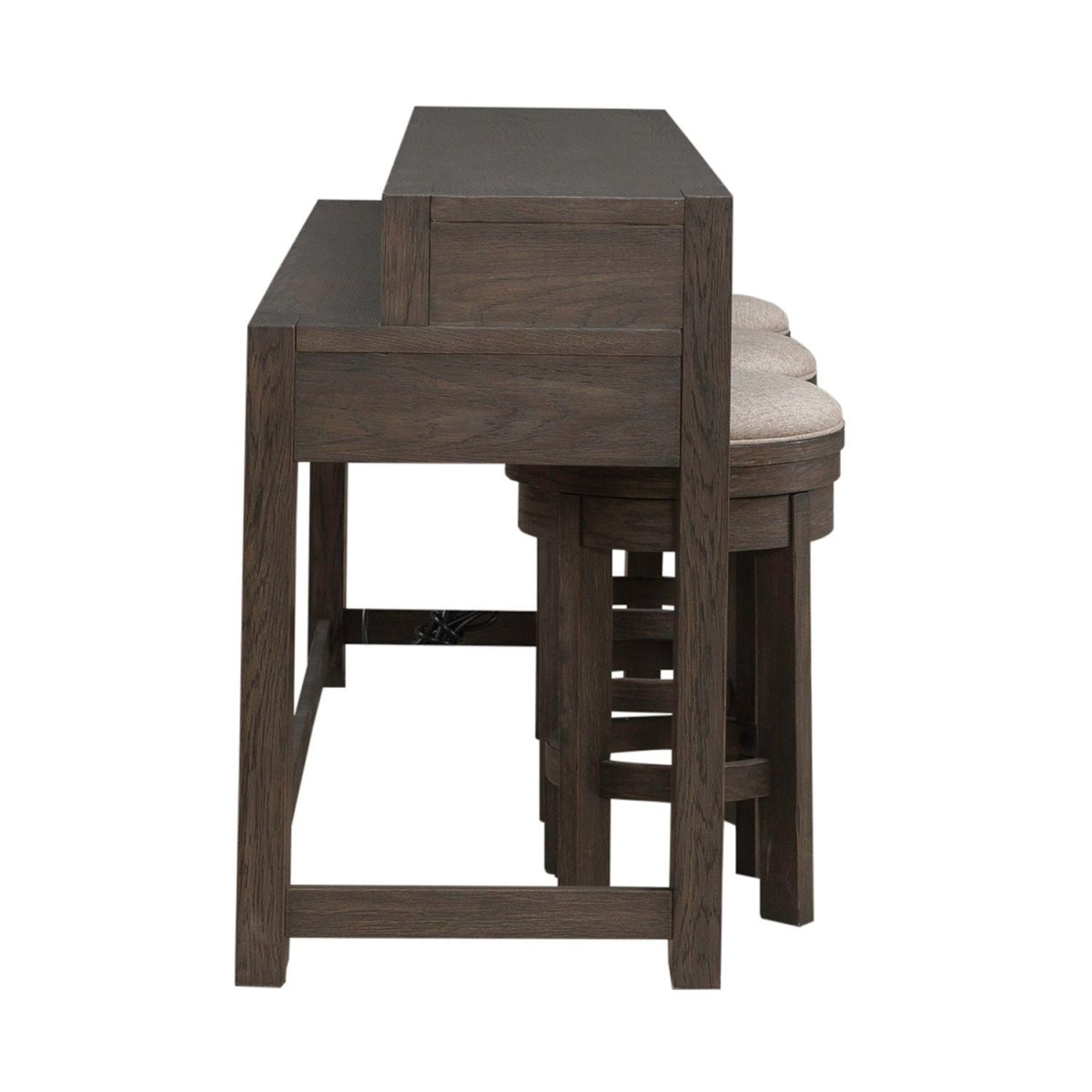 Lennox Hill - 4 Piece Set - Dark Brown 4 Piece Living Room Sets by Liberty Furniture - Walls Furniture & Mattress