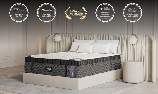 Puffy Royal Cal King Hybrid Mattress Hybrid Mattresses by Puffy - Walls Furniture & Mattress