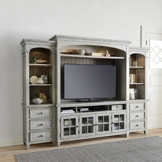 Heartland - Entertainment Center Entertainment Centers by Liberty Furniture - Walls Furniture & Mattress