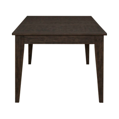 Midland Falls - Rectangular Leg Table - Dark Brown Dining Tables by Liberty Furniture - Walls Furniture & Mattress