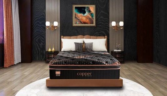 Copper Hybrid Plush Eurotop Twin Mattress