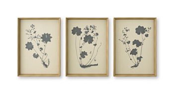 Huddwick - Wall Art Set (Set of 3) - Linen / Black Canvas Art Sets by Signature Design by Ashley® - Walls Furniture & Mattress