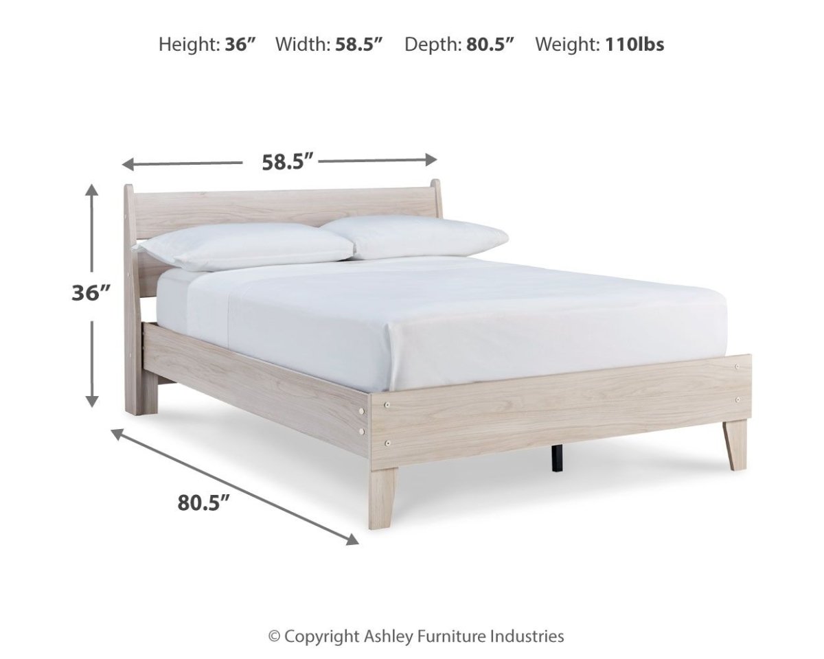 Socalle - Panel Platform Bed Platform Beds by Signature Design by Ashley® - Walls Furniture & Mattress
