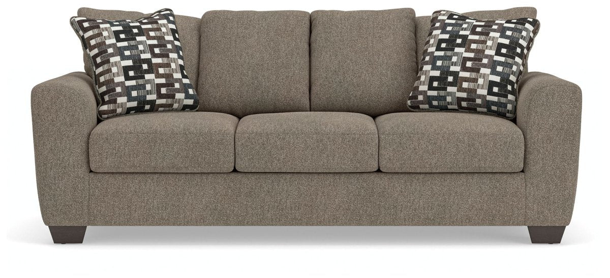 Triston - Peaks - Queen Sofa Sleeper - Suede Sleeper Sofas by Benchcraft® - Walls Furniture & Mattress