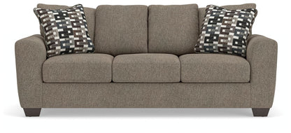 Triston - Peaks - Queen Sofa Sleeper - Suede Sleeper Sofas by Benchcraft® - Walls Furniture & Mattress