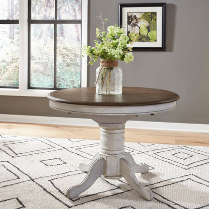 Carolina Crossing - Pedestal Table Dining Tables by Liberty Furniture - Walls Furniture & Mattress