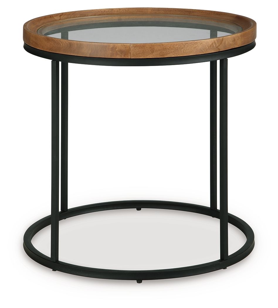 Noraluna - Round Table End Tables by Signature Design by Ashley® - Walls Furniture & Mattress