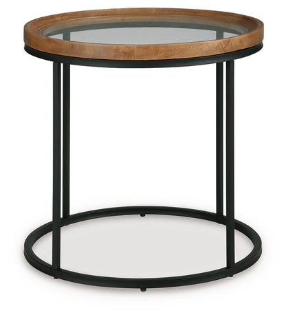 Noraluna - Round Table End Tables by Signature Design by Ashley® - Walls Furniture & Mattress