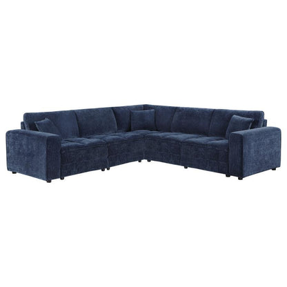 Atlantic - Upholstered Modular Sectional Sofa Stationary Sectionals by Coaster Fine Furniture - Walls Furniture & Mattress