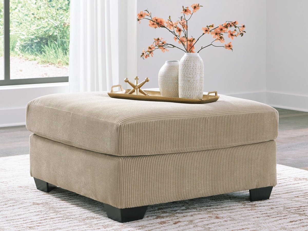 SimpleJoy - Oversized Accent Ottoman Accent Ottomans by Signature Design by Ashley® - Walls Furniture & Mattress