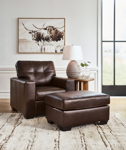Santorine - Living Room Set Stationary Chair & Ottoman by Signature Design by Ashley® - Walls Furniture & Mattress