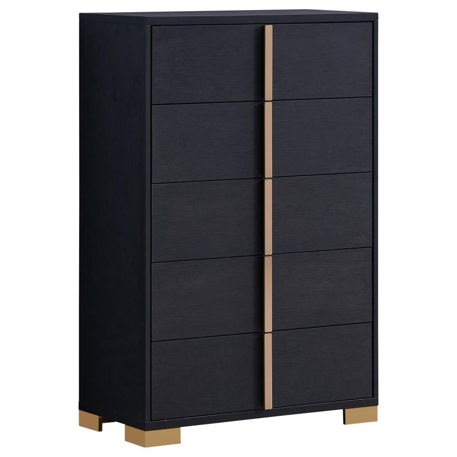 Marceline - 5 - Drawer Bedroom Chest Accent Chests by Coaster Fine Furniture - Walls Furniture & Mattress