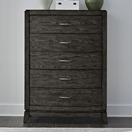 Avalon - 5 Drawer Chest Accent Chests by Liberty Furniture - Walls Furniture & Mattress
