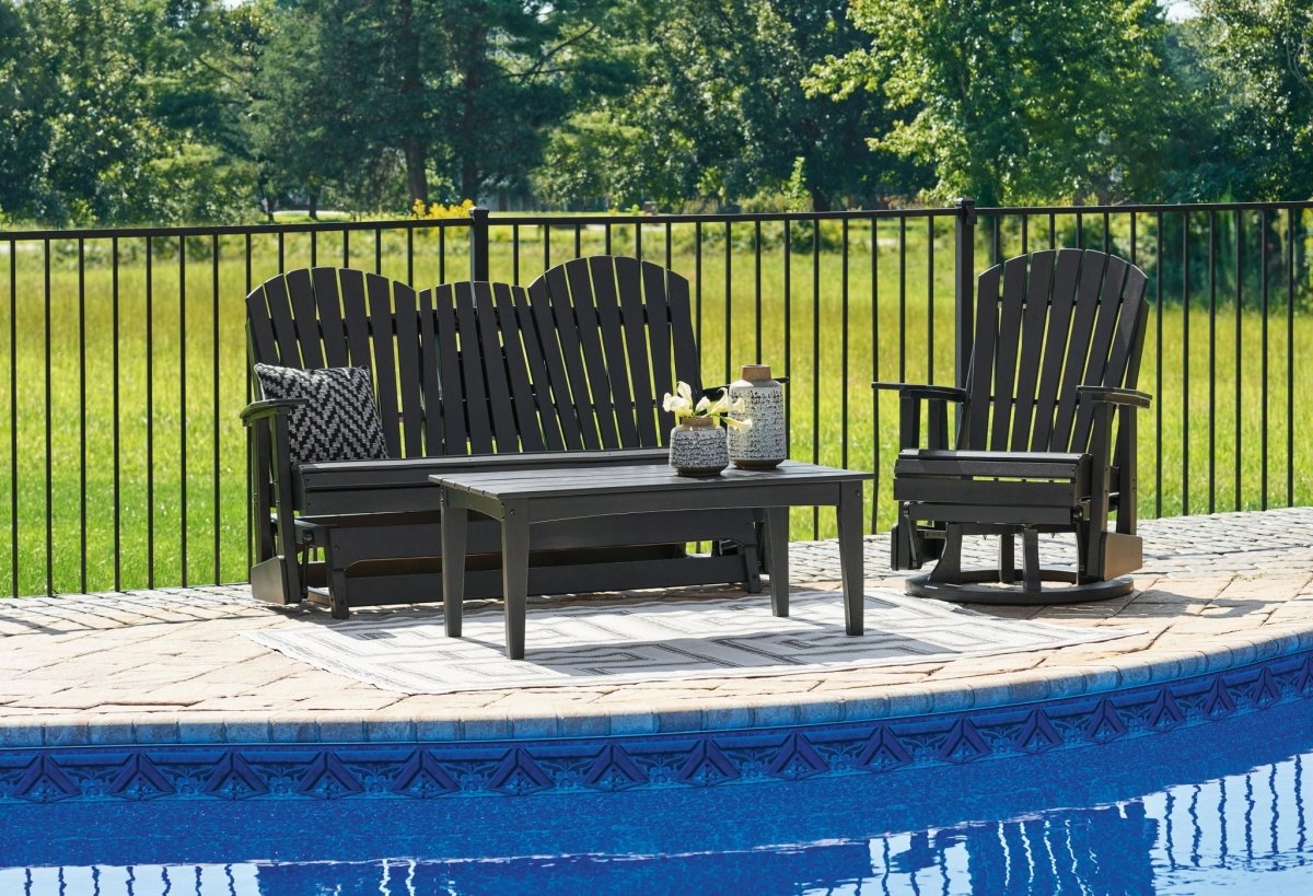 Hyland Wave - Outdoor Set 3 Piece Outdoor Sets by Signature Design by Ashley® - Walls Furniture & Mattress
